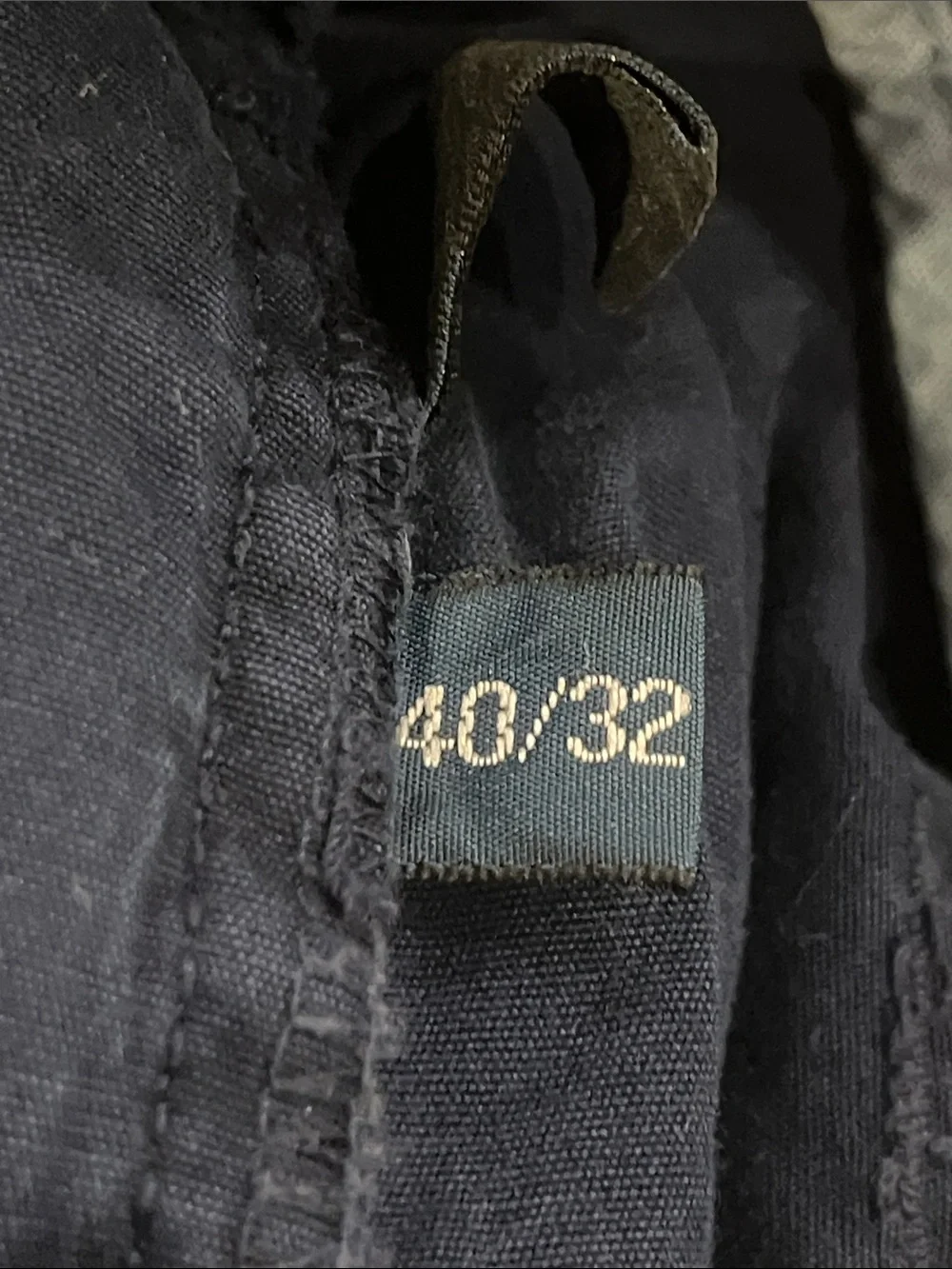 Polo Ralph Lauren Bleecker Cargo Pants navy blue Mens Size 40x32